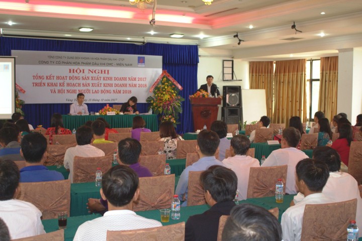 DMC-Miền Nam: Tổ chức thành công Hội nghị Tổng kết hoạt động SXKD 2017 và triển khai kế hoạch 2018.