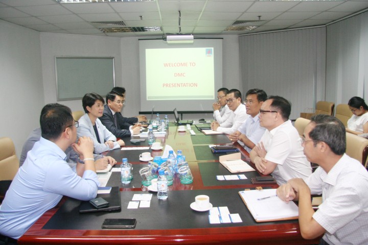 Tổng công ty DMC và Công ty Kolon e Engineering trao đổi kinh nghiệm trong lĩnh vực xử lý nước và xử lý môi trường