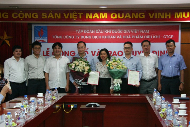 DMC bổ nhiệm Phó Tổng Giám đốc, Kế toán trưởng và một số vị trí cán bộ chủ chốt. 