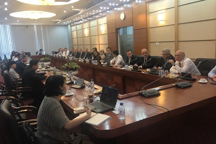 Phó Tổng giám đốc Đỗ Chí Thanh tiếp Cơ quan Thương mại và Đầu Tư Úc (Austrade) và đoàn doanh nghiệp Úc