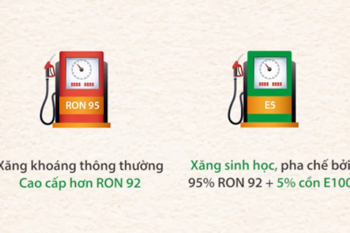 Xăng e5 và a95 nên chọn loại xăng nào cho xe của bạn?
