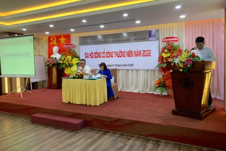 DMC-Miền Nam – Đơn vị thành viên của PVChem tổ chức thành công Đại hội đồng cổ đông thường niên năm 2022