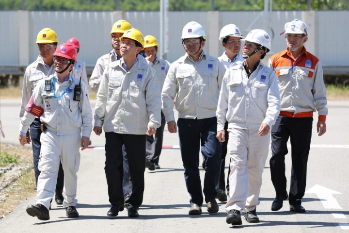 Tổng giám đốc PVN kiểm tra công tác Bảo dưỡng tổng thể lần 3 NMLD Dung Quất
