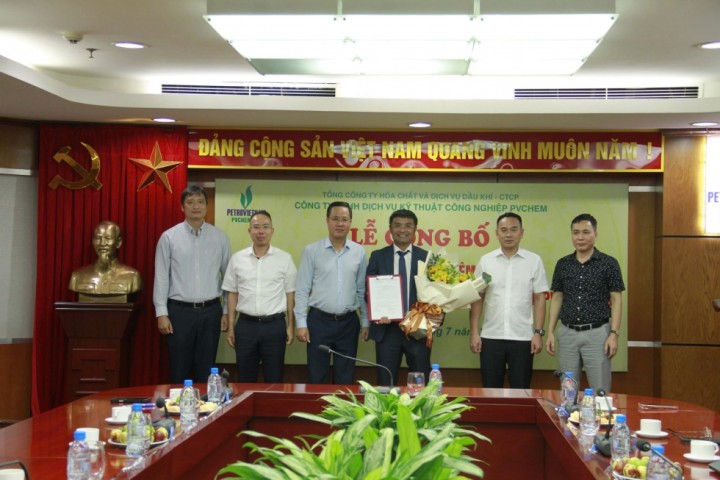 PVChem bổ nhiệm ông Nguyễn Huy Hoàng giữ chức Giám đốc PVChem-ITS