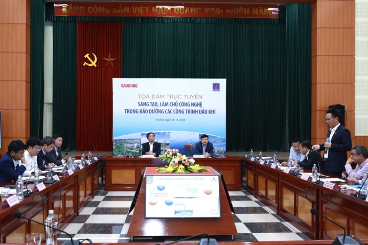 Tọa đàm: Sáng tạo, làm chủ công nghệ bảo dưỡng các công trình Dầu khí