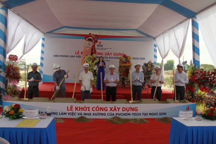 PVChem - Tech xây dựng căn cứ dịch vụ kỹ thuật dầu khí tại Nghi Sơn – Thanh Hóa